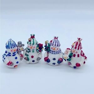 SNOWMAN PLACECARD HOLDER